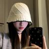 Fisherman's Hat Children's Autumn and Winter Literary Fan Knitted Wool Hat Student Warm Versatile Bucket Basin Hat