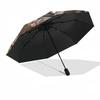 1pc Auto-Open Close Outdoor Umbrella with 3-Fold Design, Featuring Mega Man X & Zero, Perfect for Outdoor Use, Travel, Daily Life, and Gifts!L033
