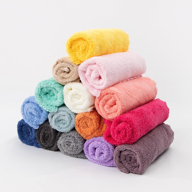 Coral Fleece Dishcloth - Soft, Absorbent, Multi-color Microfiber Cleaning Towel