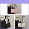 French Small Shoulder Bag For Women Summer Fashion Pu Material With Zip Closure For Daily Use