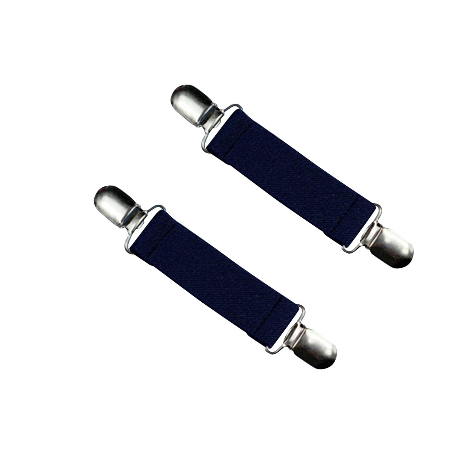 

Эластичные варежки с металлическими эластичными зажимами для детей, мальчиков и девочек One Size темно-синий