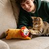Catnip Plush Toy for Cats Soft Durable Chew Toy Interactive Pet Toy for Indoor Cats Helps with Teeth Grinding and Boredom Relief