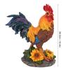 Home Courtyard Garden Decoration Outdoor Decorative Rooster Model Statue Sculpture Art Craft Ornament