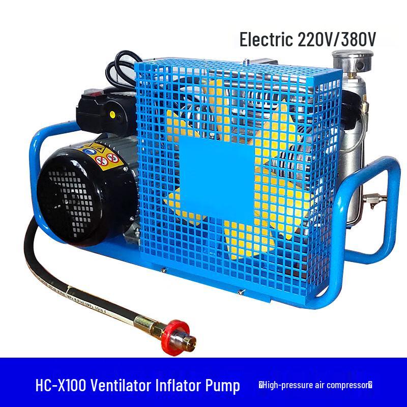 High-Pressure Air Compressor for SCBA & Diving Tanks