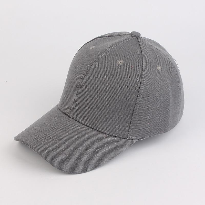 New Spring Summer Baseball Caps Solid Color Women Ponytail Snapback Men Hip Hop Visor Caps Outdoor Fashion Sport Hats Casual Cap
