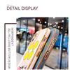 Colorful Printing Patterns Square Edge Pattern Casing Plated Phone Shell Luxury Plating Soft Phone Case for Huawei Honor Xiaomi Redmi