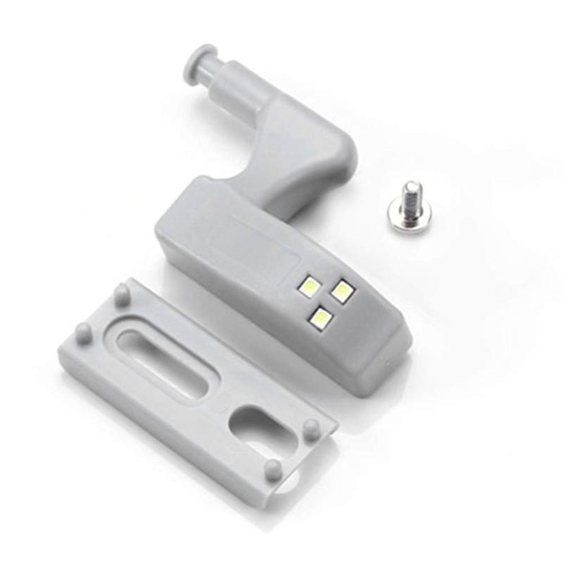 

Светодиодный внутренний шарнирный светильник под шкафом, универсальный датчик света в гардеробе, светодиодный Armario для шкафа, шкафа, кухни