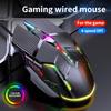 Wired Gaming Mouse USB Mouse Gaming RGB Gamer Mouse 6 Button LED Silent Mice For PC Laptop Computer