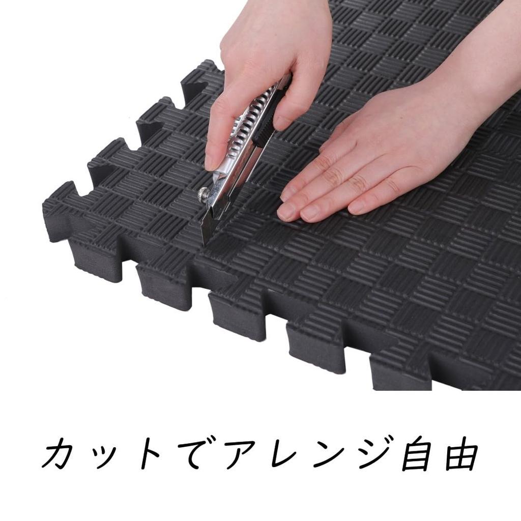 ISL PRO Sport Mats, 26mm Extra Thick, Gray, 50x50cm, with Side Panels, Set of 6