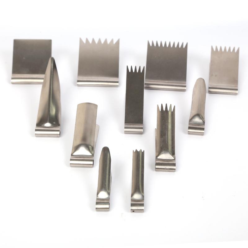 

Зажим для выпечки из нержавеющей стали, зажим для хрустящей корочки из грецкого ореха, зажим для украшения десерта, форма для цветов, щипцы для выпечки