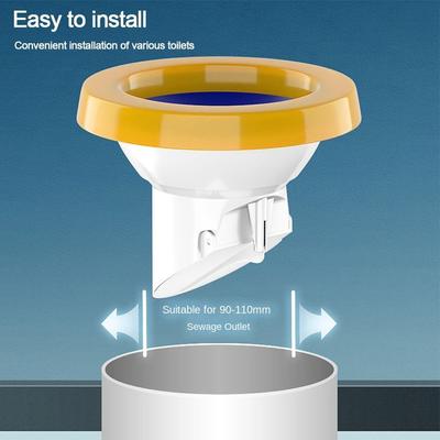 Toilet Flange Replacement Convenient Install Toilet Flange Wax Seal Toilet Flange Repair Flanges Automatic Closing Sealing Rings