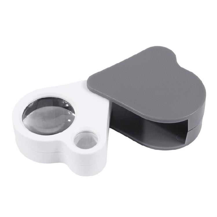 Foldable 30X 50X Magnifying Lens Eye Loupe Magnifier for Coin Jewelry Inspection