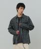 Desiledeu Cutout Check Shirt-Fask5402B03