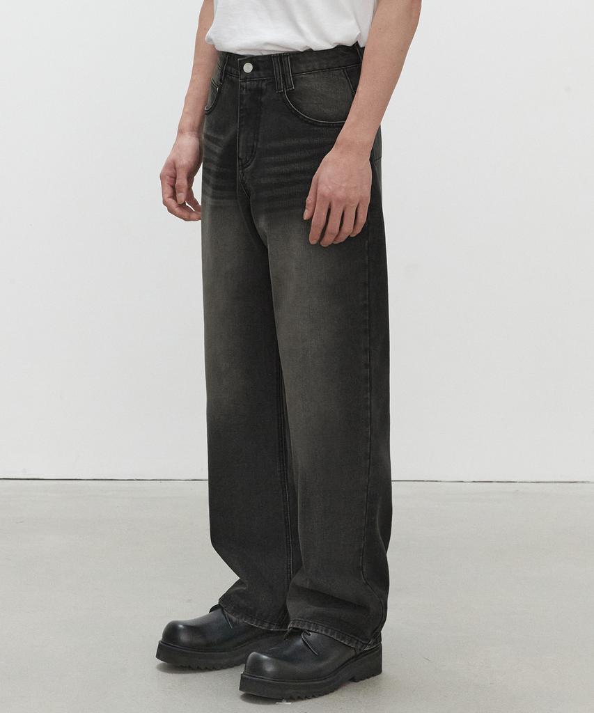 DECET Mid Rise Wide Jeans Dcpt027Ylblack