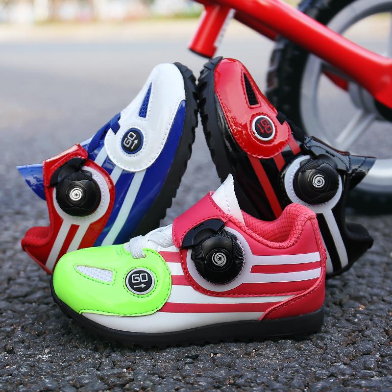Kinder Profi Radschuhe Outdoor Atmungsaktiv MTB Fahrradschuhe Rutschfeste Sneaker Rennrad SPD Cleat Schuhe