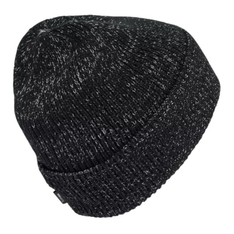 Adidas Logo Design Acrylic Yarn Beanie Unisex Beanies Black JM3079