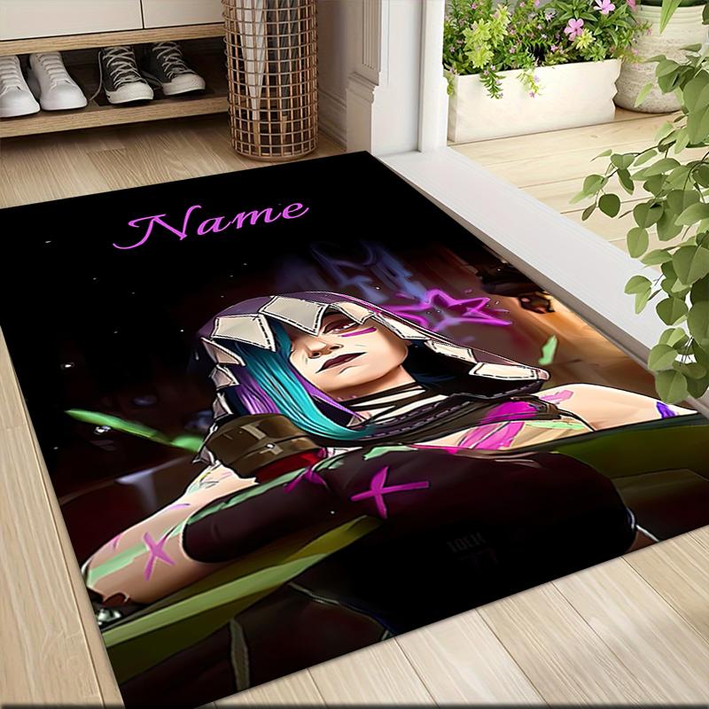 Custom Name Love Friendship Carpet Rug Customizable Soft Washable Anti-Slip Home Living Room Sofa Mats Personalized Rug. 0909164