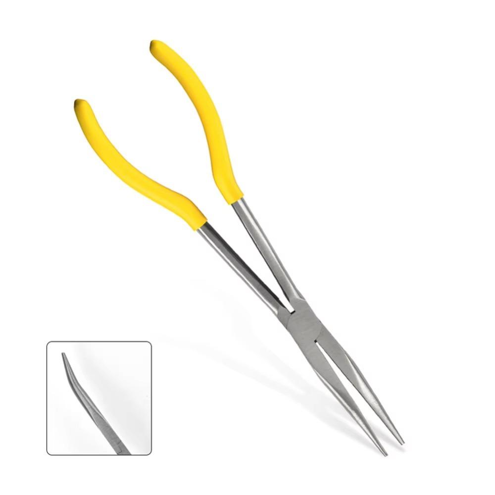 DIY Spanner Clips Mechanic Equipment Wire Removal Pliers Multi-functional Extra Long Nose Pliers