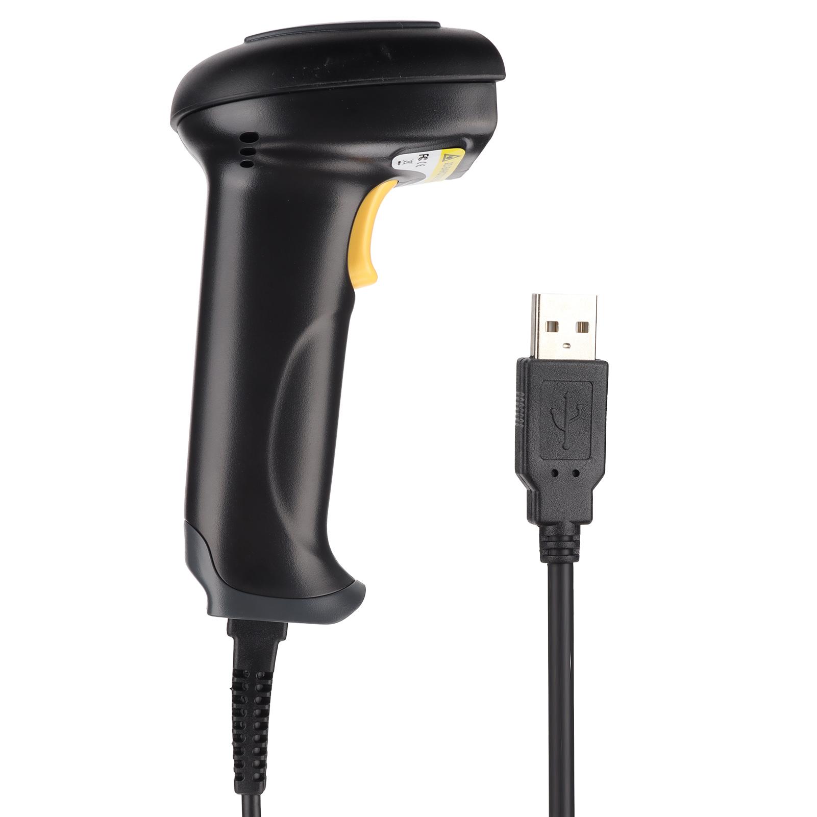 

Handheld Barcode 2D Scanner Automatic Universal Wired QR Code Scanner for Android