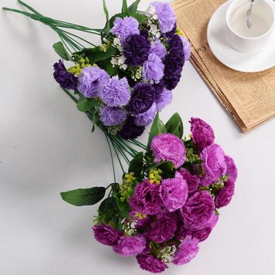 1Pc Easy To Maintain Fake Flower Anti-fall Plastic Photography Props Artificial Plant