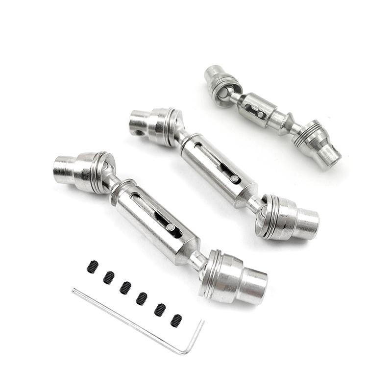 WPL C14 C24 D12 B14 B24 B16 B36 MN D90 MN98 MN99S Metal Drive Shaft Driveshaft CVD 4x4 6x6 4WD 6WD RC Car Upgrades Parts