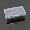 Professional Battery Organiser Box 16 Slot Design Heavy Duty PP Construction For Photographers Tech Users