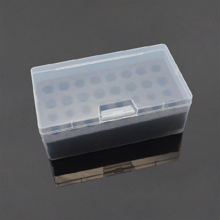 Professional Battery Organiser Box 16 Slot Design Heavy Duty PP Construction For Photographers Tech Users