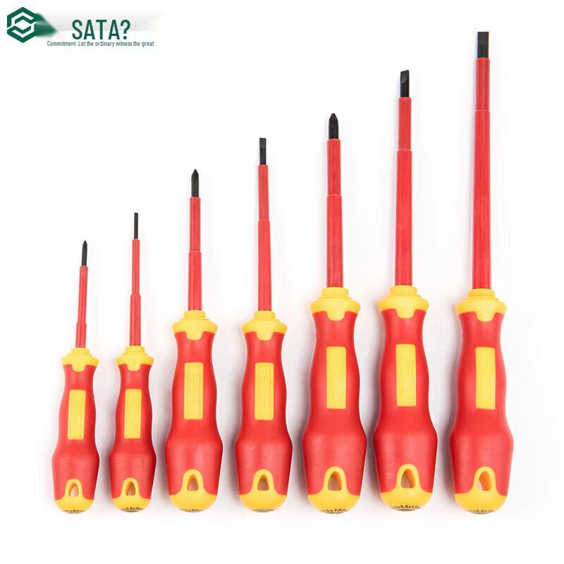 SATA 09303 7-Piece VDE Insulated Screwdriver Set