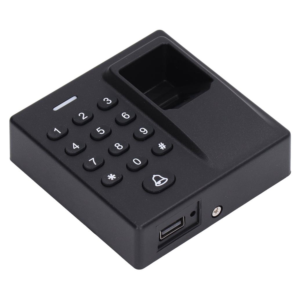 Fingerprint Door Lock Access Control ABS USB Programmable for Office Home DC 12V