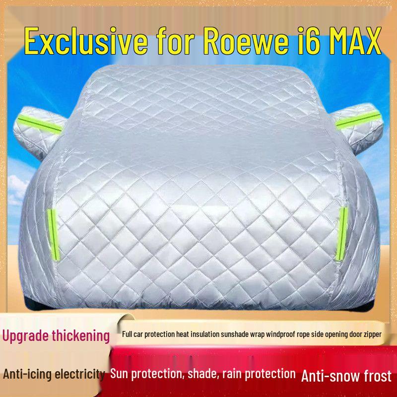Roewe i6 MAX Cotton Quilt Car Cover: Sun, Rain & Hail Protection, Insulated Thick Sun Shade. Roewe i6 MAX