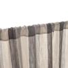 Short Curtain Gray Striped Cotton And Linen Half Curtain Half Curtain Window Curtain Coffee Curtain Small Window Curtain