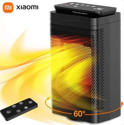 Youpin Heater 1500W Ceramic Oscillating Heater With Thermostat and LED Display 3 Mode 12HTimer Overheating & Tip-Over Protection