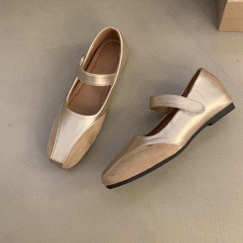 

Bailamos 2025 Autumn Round Toe Women Flat Shoes New Brand Shallow Slip On Ladies Casual Mary Jane Shoes Soft Dress Ballrinase 35