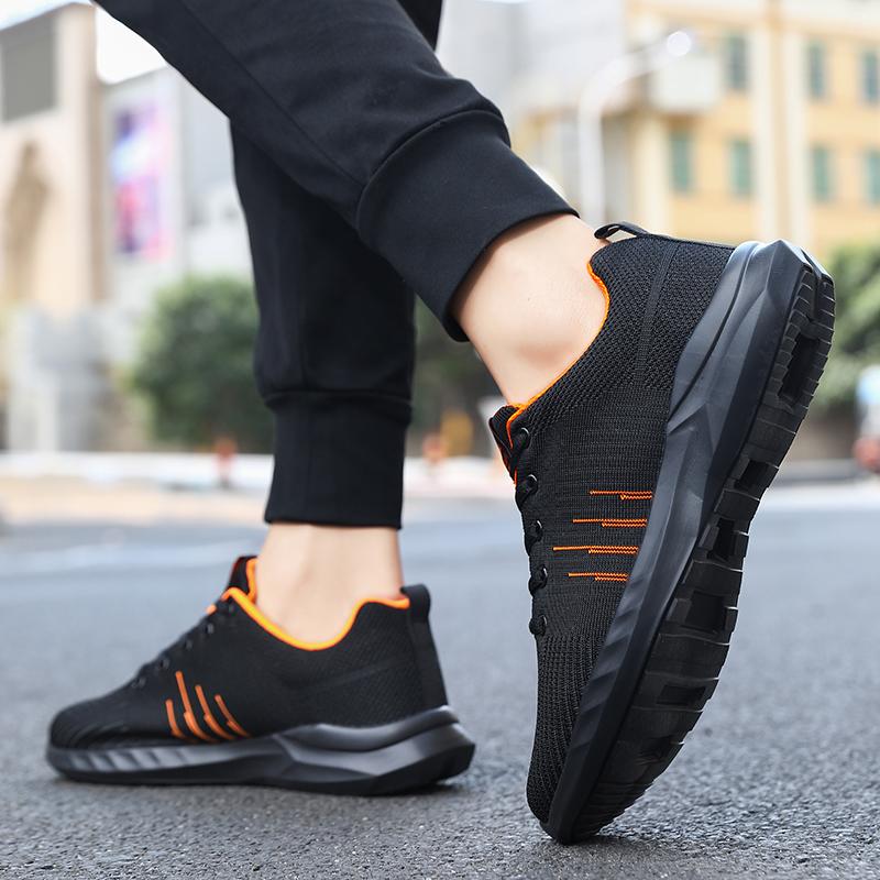 Модные мужские легкие сетчатые дышащие повседневные кроссовки Fly Outdoor для отдыха — фото 6