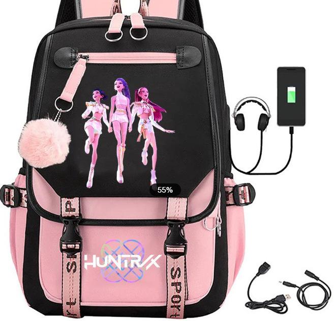Straykids Combination Peripheral With Backpack School Bag Student Male Female Large Capacity Backpack Ship according to the picture