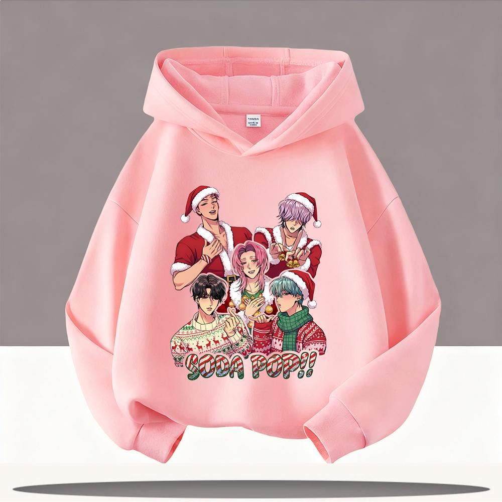 KPop Demon Hunters Autumn Kids Hoodie Cartoon Character Boys Girls Casual Christmas Present Comfy Hoodie