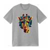 Cartoon Giraffe Cool Unisex S T Shirt For Party Or Birthday Black Vintage Washed Designer Clothes Versatile Streetwear