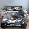 Sportsman Diego Maradona Imagery. Bedding Sets Duvet Cover Sets Duvet Covers Pillowcases(1 * Duvet Cover 2 * Pillowcases, Without Duvet Insert)