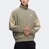 Adidas Jackets Men's Olive Stand Collar Moderate Other GT6357
