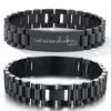 Vnox Assorted Bible Verse Bracelets for Men,Engraved Religious Scripture Quote Wristband,Faith Prayer Christian ID Bracelet Gift