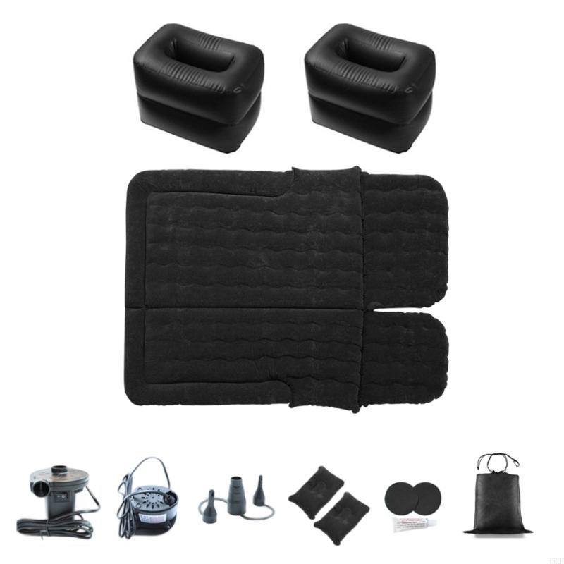 2025 New Tear Resistant Foldable Car Camping Bed For SUVs Trucks Double Chamber Design 250kg Capacity Waterproof PVC Materials