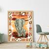 Partial Embroidery Bead Animal 9CT DIY Cross Stitch Kit for Living Room Bedroom