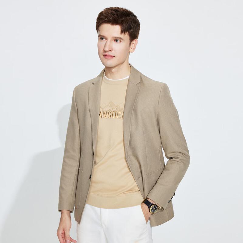 Langdeng Men's Light Business Casual Blazer