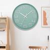 12 Zoll 30CM Leise Wanduhr, Kreativ und Modisch, Dreidimensionale Digitale Minimalistische Uhr für Zuhause Wohnzimmer