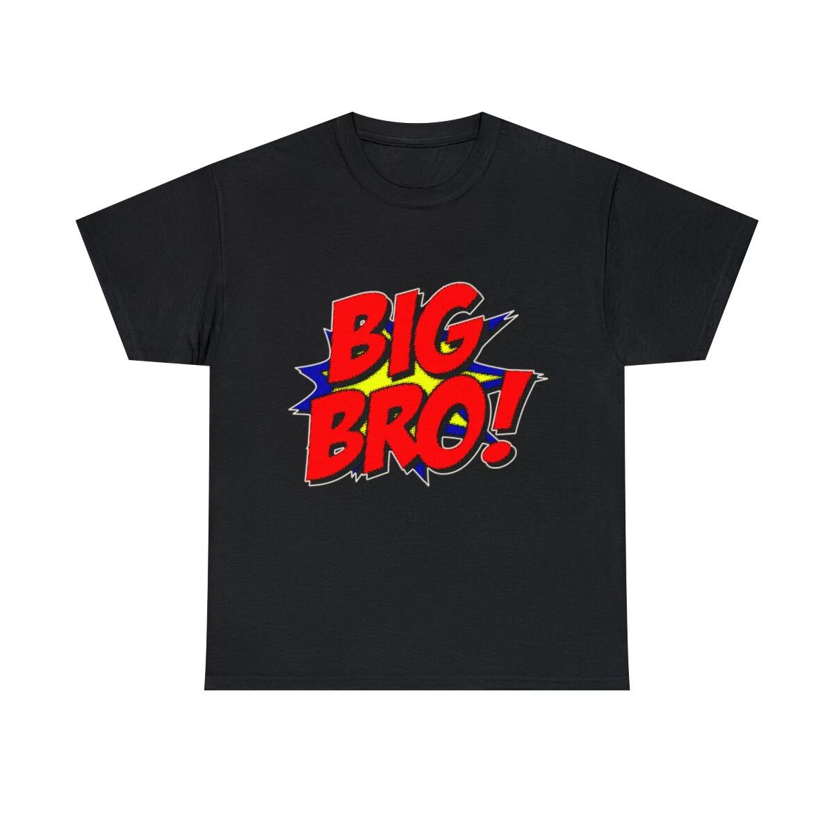 Superhero Big Bro Graphic Tee Shirt, S-5XL XL