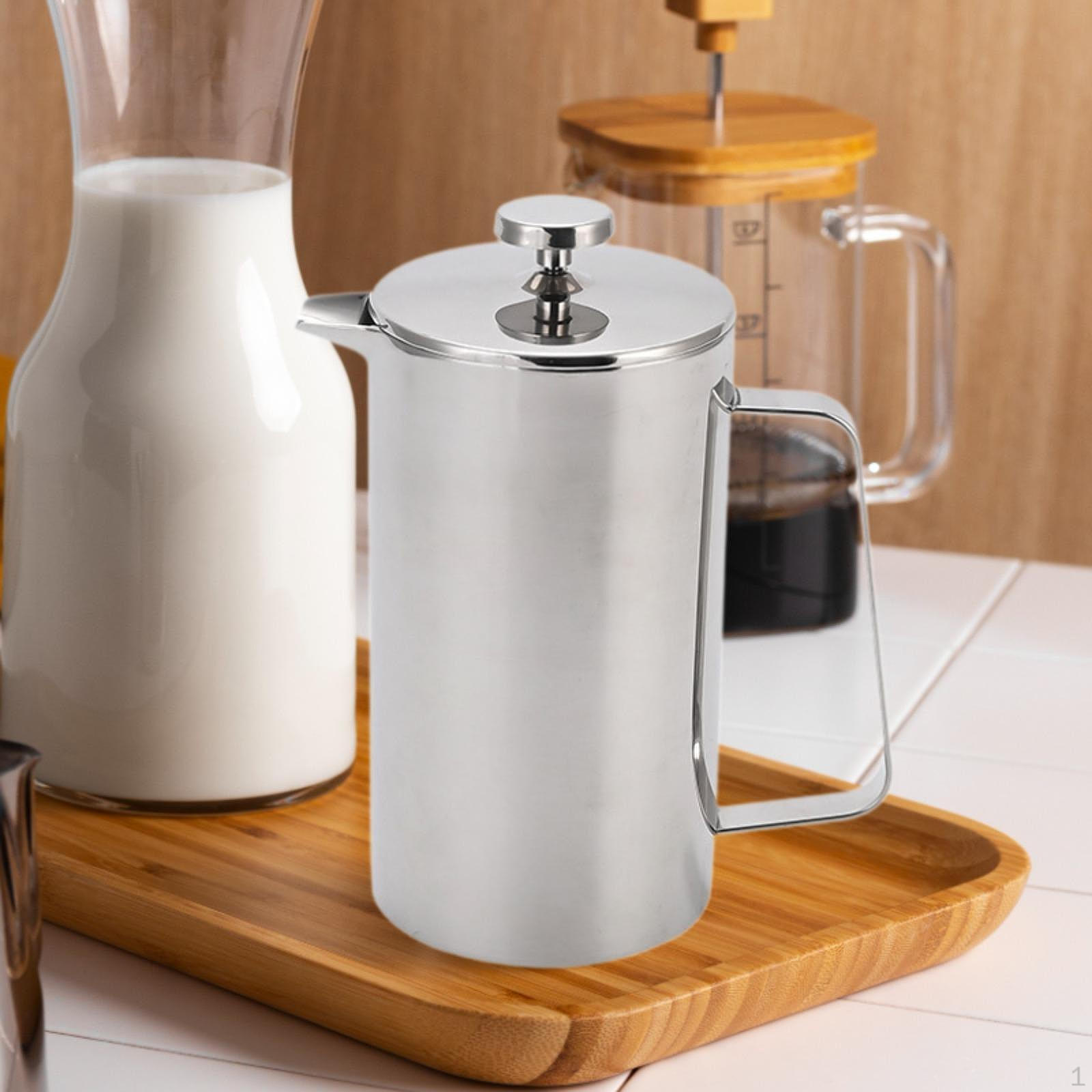 

Французский чайник для кофеварки, нержавеющий, 800/1000/1500 мл, пресс-чайник для приготовления кофе Medium