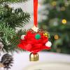 Mini Vilt Kerstboom Decoratieve Kerst Windgong Kerstbel Ornamenten Metaal Feestelijke Decoratie Benodigdheden Voor Huisdecoratie