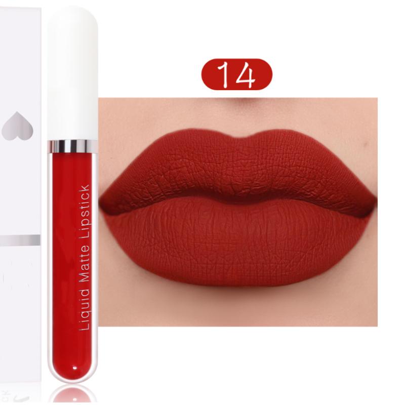 Matte Velvet Lipstick  Lip Gloss Long Lasting Non-marking Red Sexy Waterproof Liquid Lipsticks Lip Makeup Cosmetics