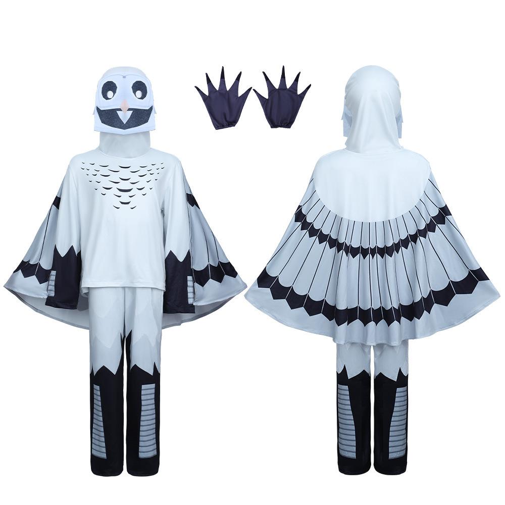 99 Nights In The Forest Deer Costume Owl Cosplay Outfit Halloween Costume for Kid Nightmare Reindeer Christmas Gift