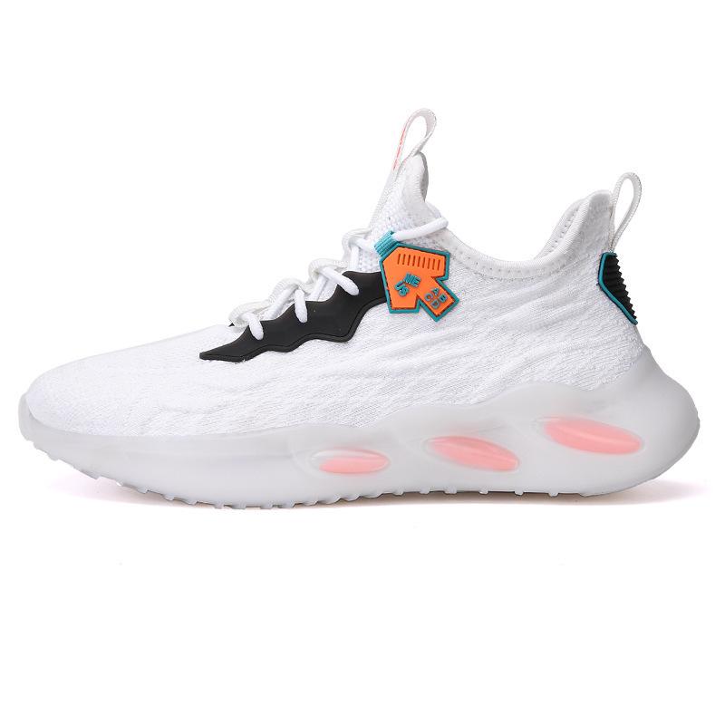 

Men s Shoes Spring New Men s Shoes Flying Woven Breathable Men s Casual Shoes Transparent Soft Bottom Light Running Shoes Men 44